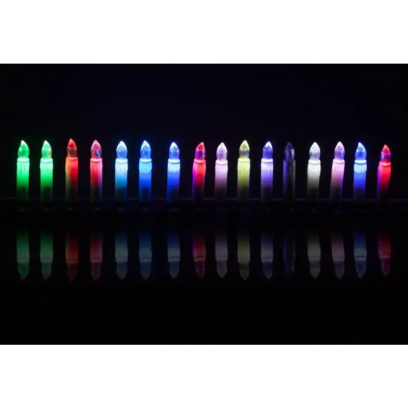 RETLUX RXL 41 16 LED CANDLE 1,6 + 1,5 M RGB Weihnachtsbeleuchtung Nur Heute