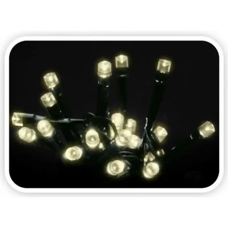 Neu KAISERHOFF Außenbeleuchtung-Kette 24 m,240 LED, gelb KO-AX8205540