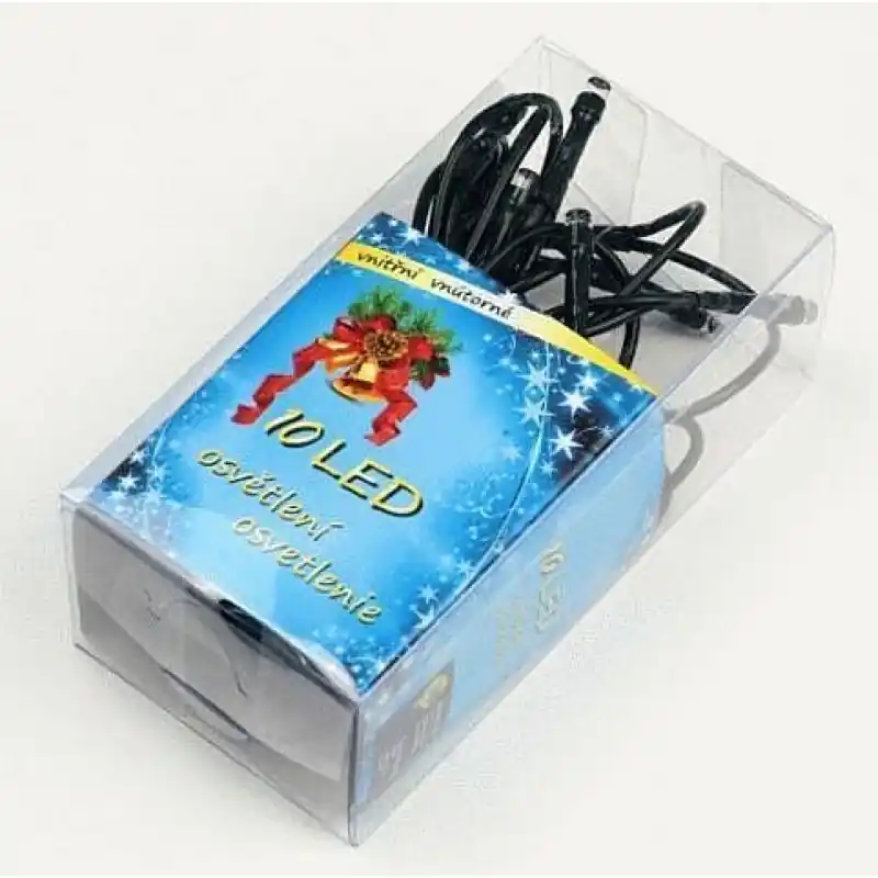 Finale Aktion Weihnachtsgirlande - intern - 10 LEDs - ORANGE VS420