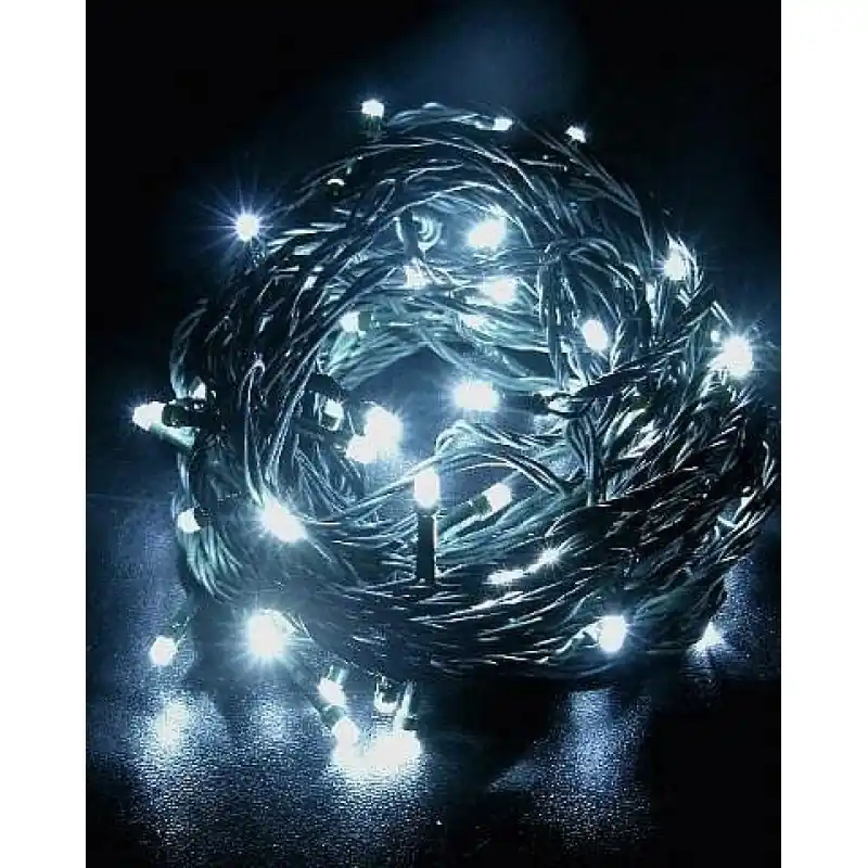 Ausverkauf Weihnachtsbeleuchtung 120 LED, programmierbar, weiß VS458