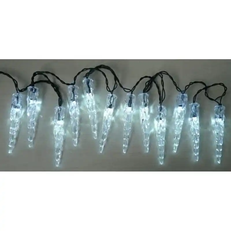 Begrenztes Angebot Weihnachtsbeleuchtung Eiszapfen, 40 LED –immer leuchtend, weiß VS5229