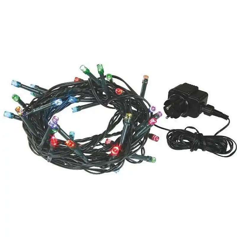Markenprodukt Weihnachtsbeleuchtung, 240 LED – 24m, IP44 MC, bunt, VSZY0815