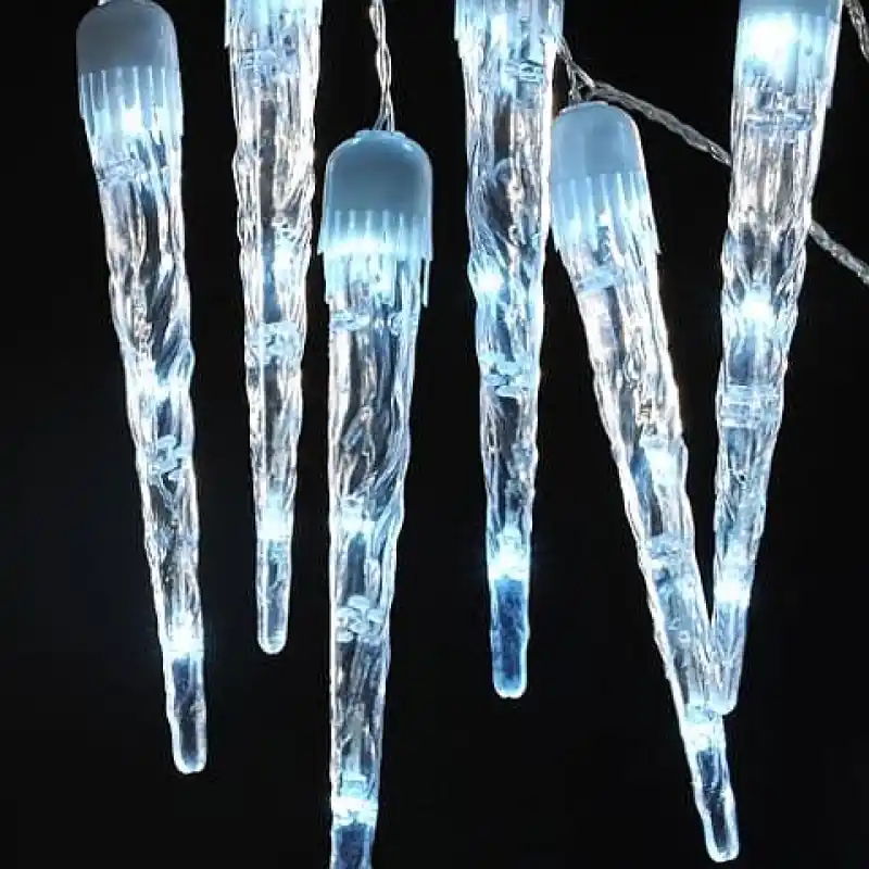 Preisreduziert Weihnachtsbeleuchtung Eiszapfen 80 LED, weiß VS426
