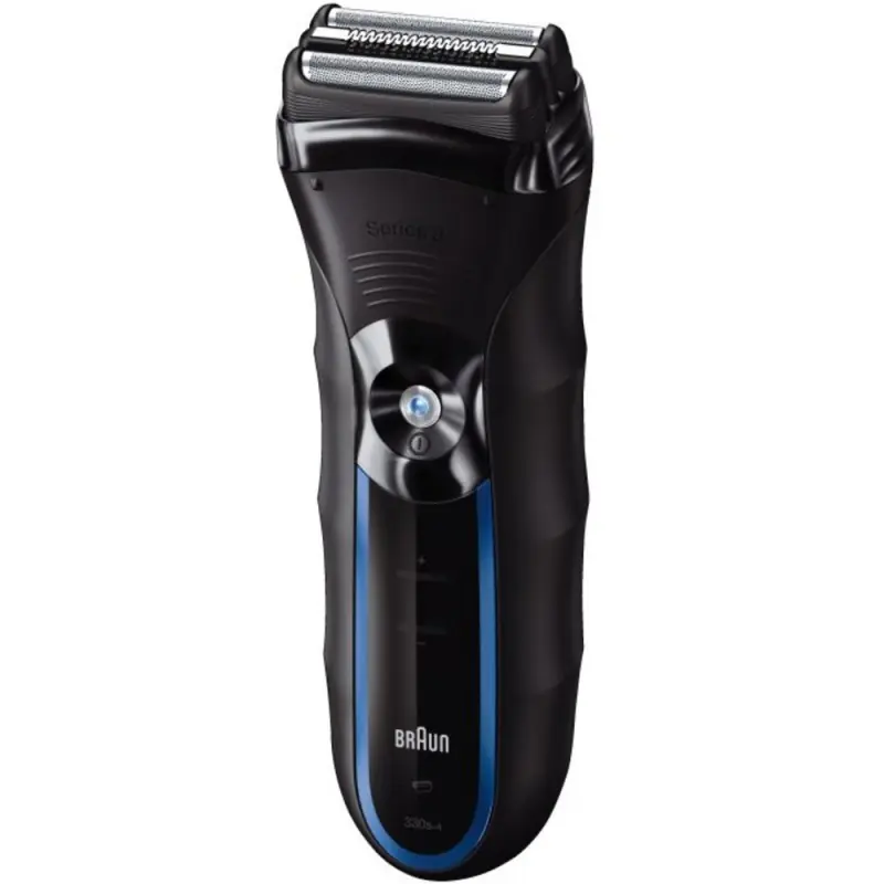 BRAUN SERIES 3 - 330S-4, Schwarz-Blau - Herrenrasierer 40017860 Preis Gesenkt