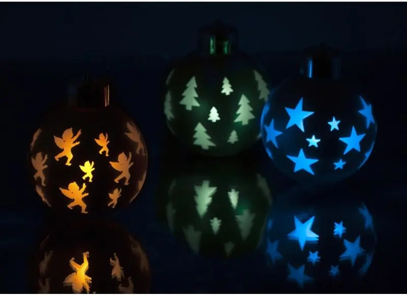 Angebot RETLUX RXL 54 3 GLASKUGELN RGB RC Weihnachtsbeleuchtung 50001811