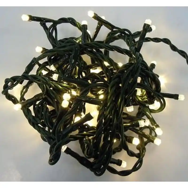Markenware Weihnachtsbeleuchtung 100 LED – warm weiß, IP20, VS 435