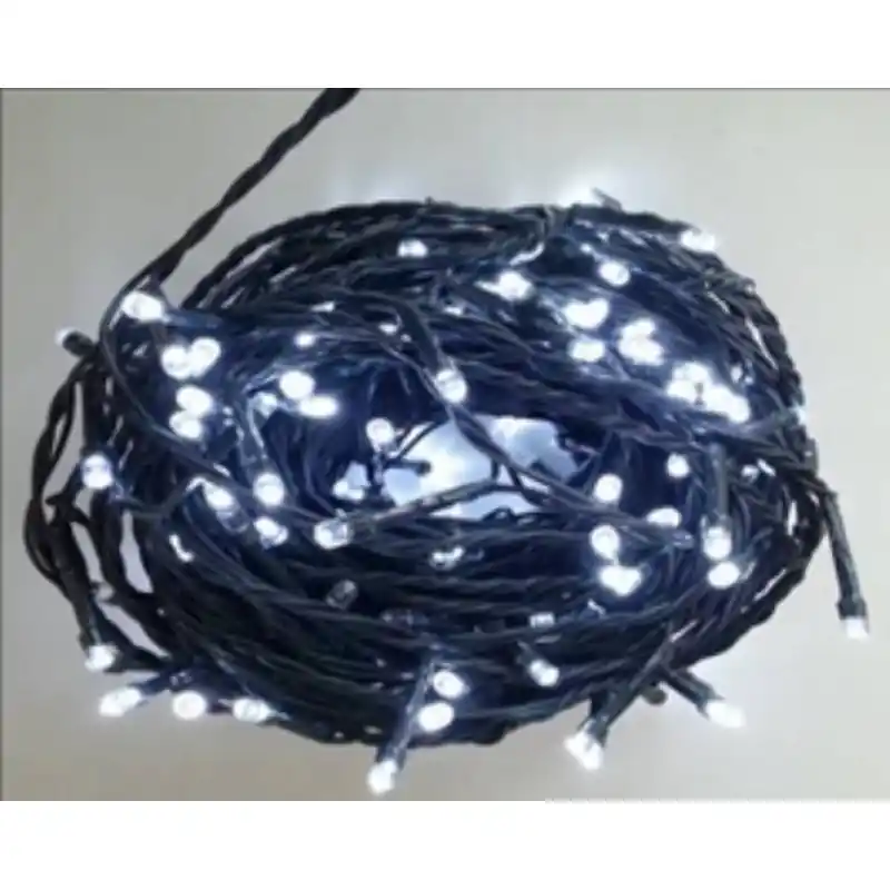 Echt Weihnachtsbeleuchtung LED 100 - Weiß / 10LED blinkend VS481
