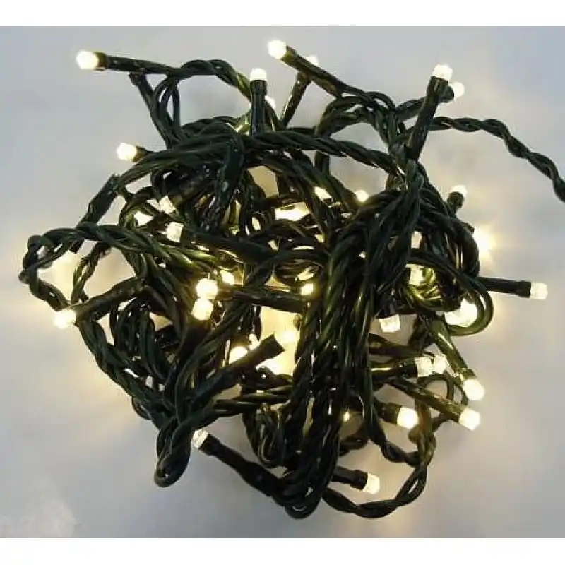 Weihnachtsbeleuchtung 180 LED, immerleuchtend, warm weiß, VS447 Nur Heute