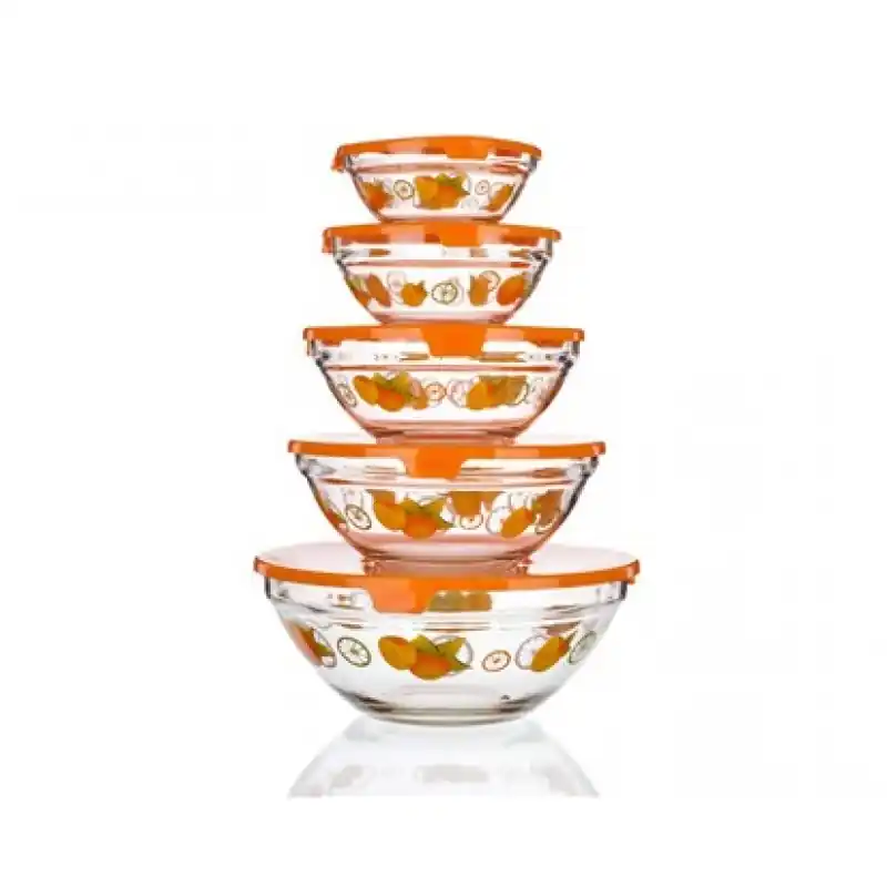 BANQUET Naranjas 5-teiliger Set mit Kunststoffdeckel 04BTP25D5 Jetzt Bestellen