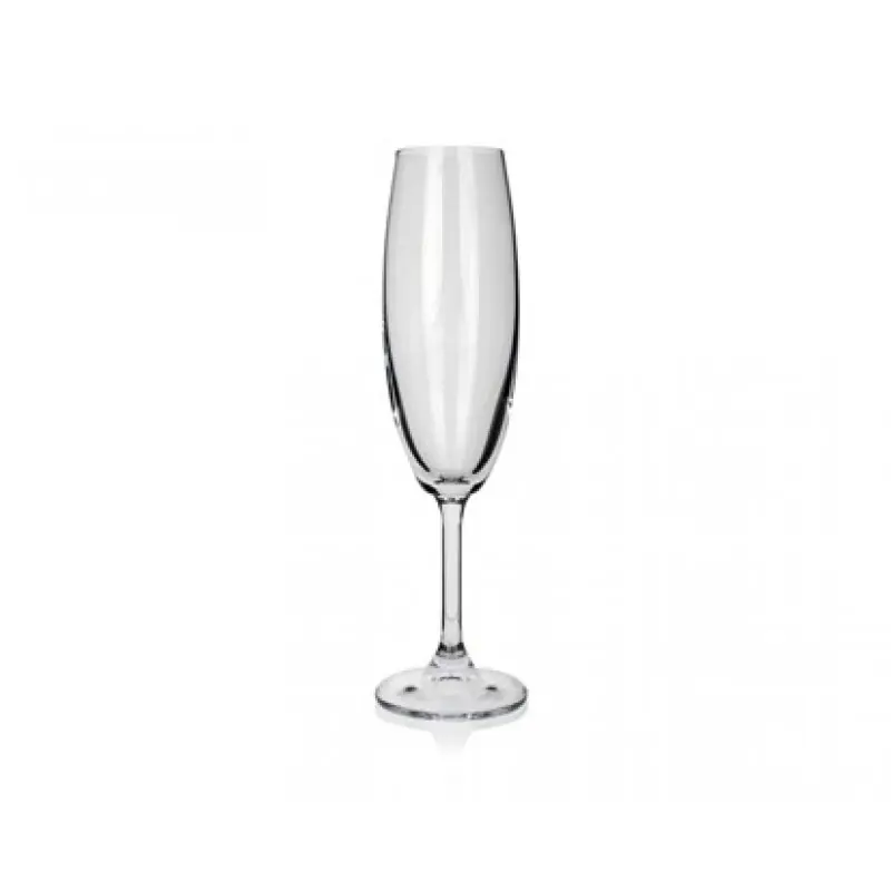 BANQUET CRYSTAL Leona Sektgläser 210 ml, 6er Set 02B4G006210 Neue Ware