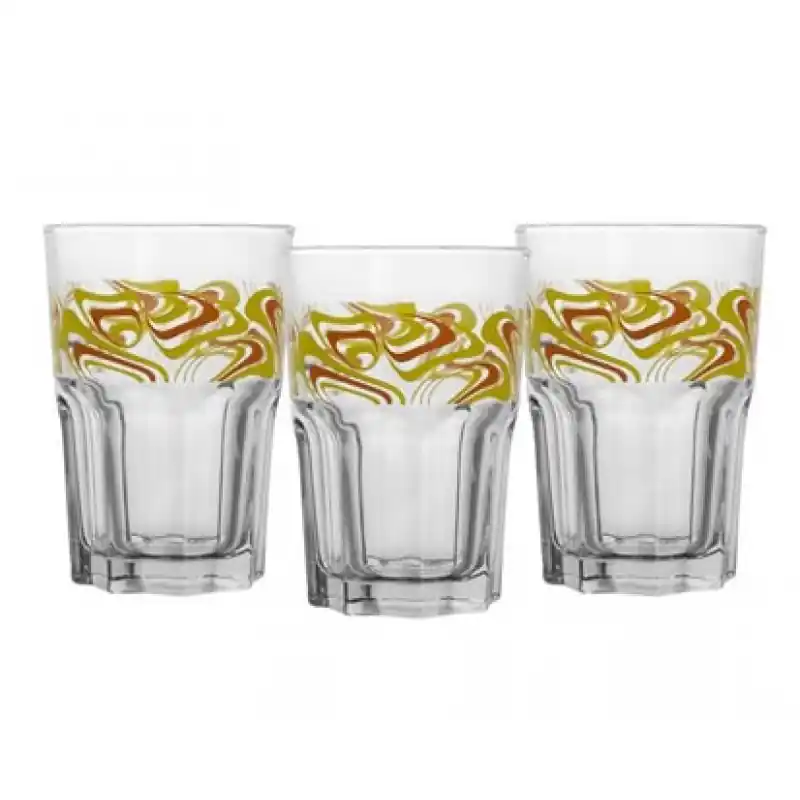 Saisonangebot BANQUET Jersey Longdrink-Gläser 340ml, 3er Set 04P20213AK539L