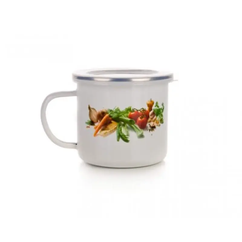 Ausverkauf BANQUET "Gemüse" Becher emailiert 0,5L 13RMVEG01