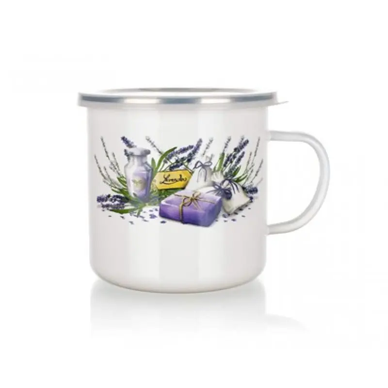 BANQUET "Lavender" Topf 0,7 L emailiert 13RMVEG07 Super-Preis
