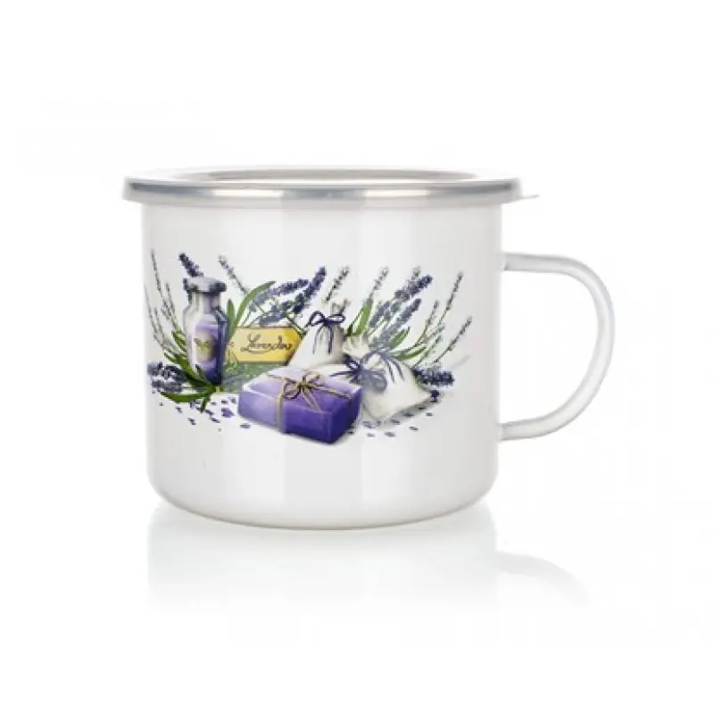 BANQUET "Lavender" Topf 0,9 L emailiert 13RMVEG08 Sale