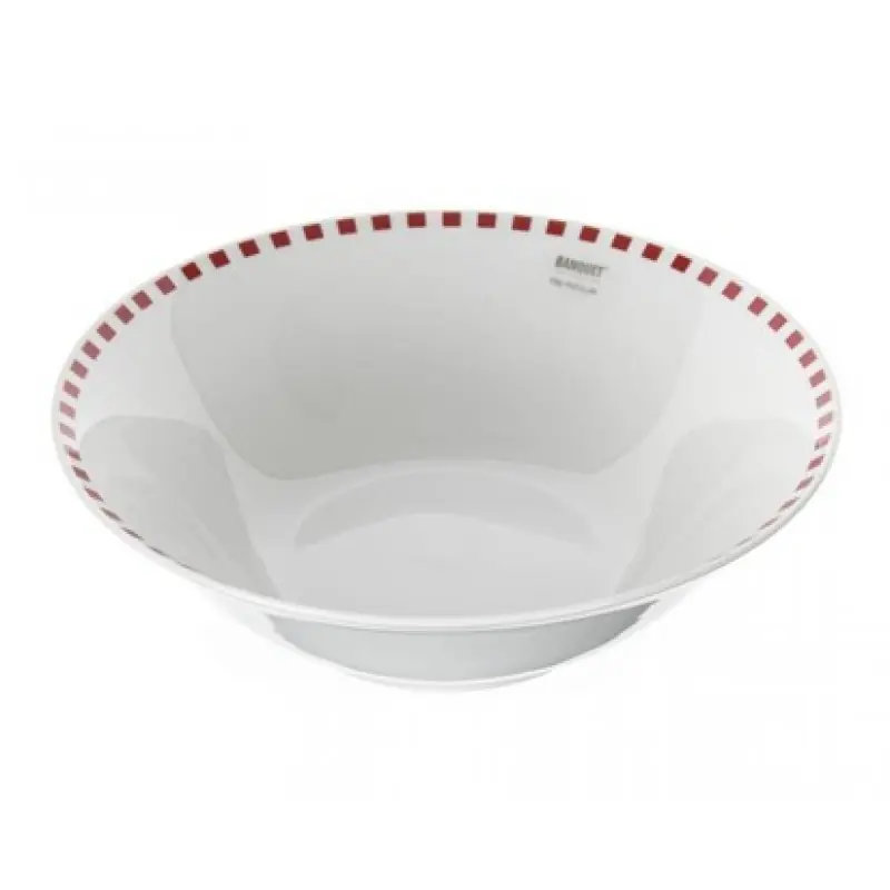 BANQUET CUBITO RED Porzellan Schale 15,2cm 60149W112118 Preisreduziert