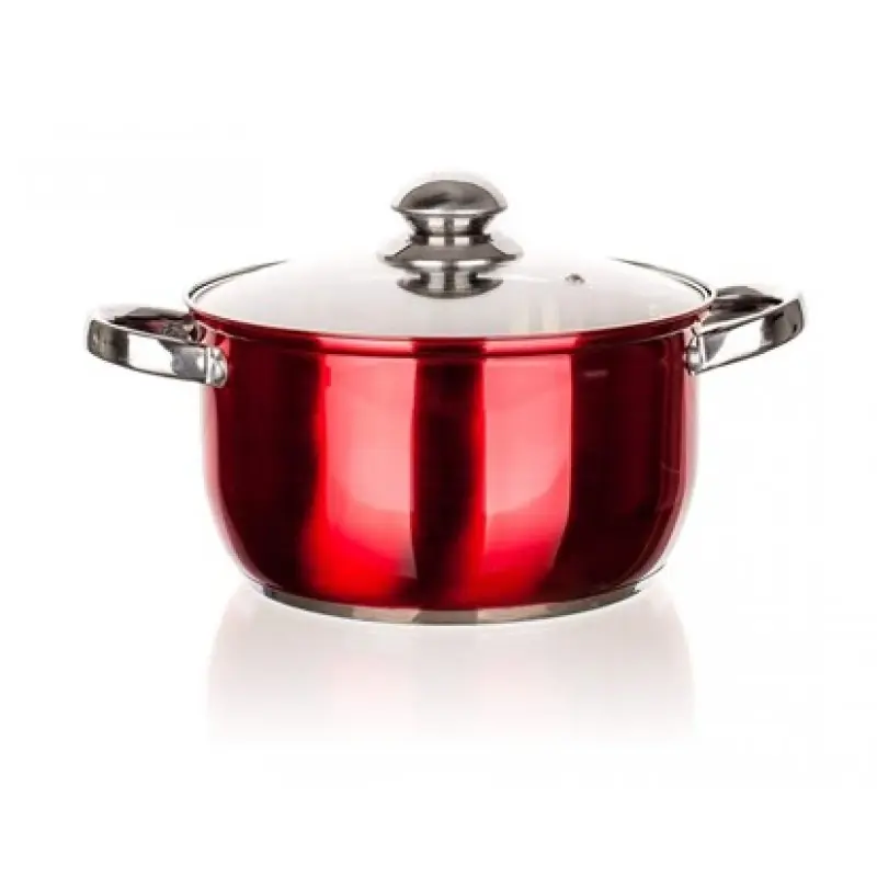 Preisknaller BANQUET Maestro Red Topf mit Deckel 4,3 L 48HF09RC22