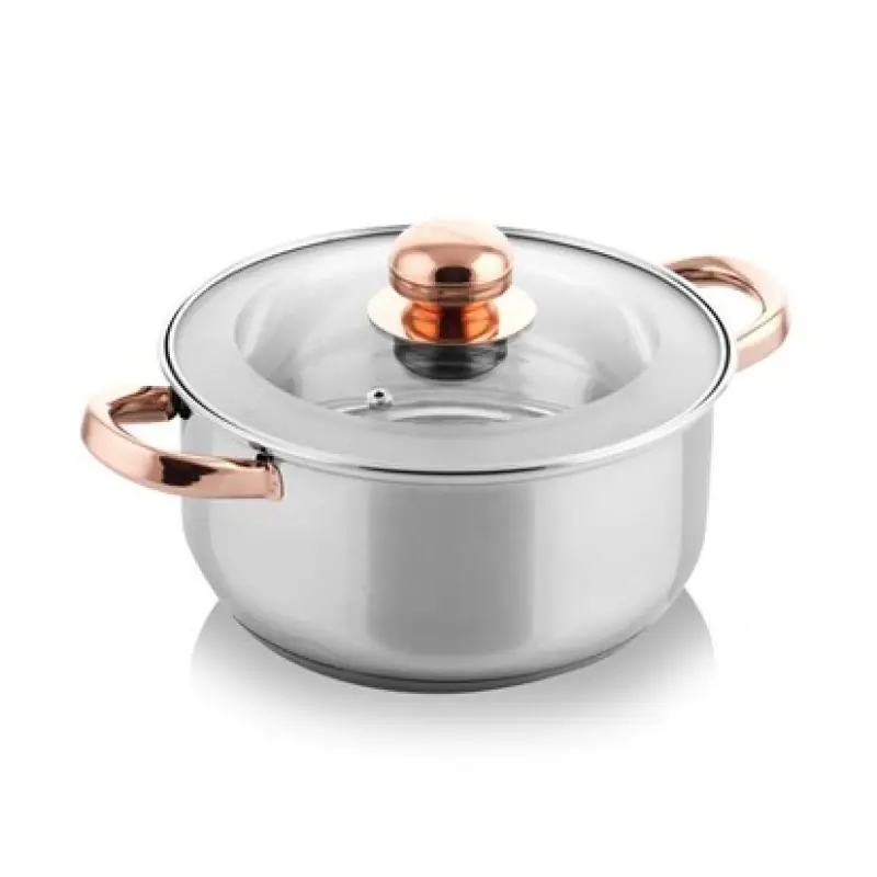 BANQUET Belleza Bratentopf mit Deckel 20x10cm, 2,5L 48HF08H20 Direktkauf