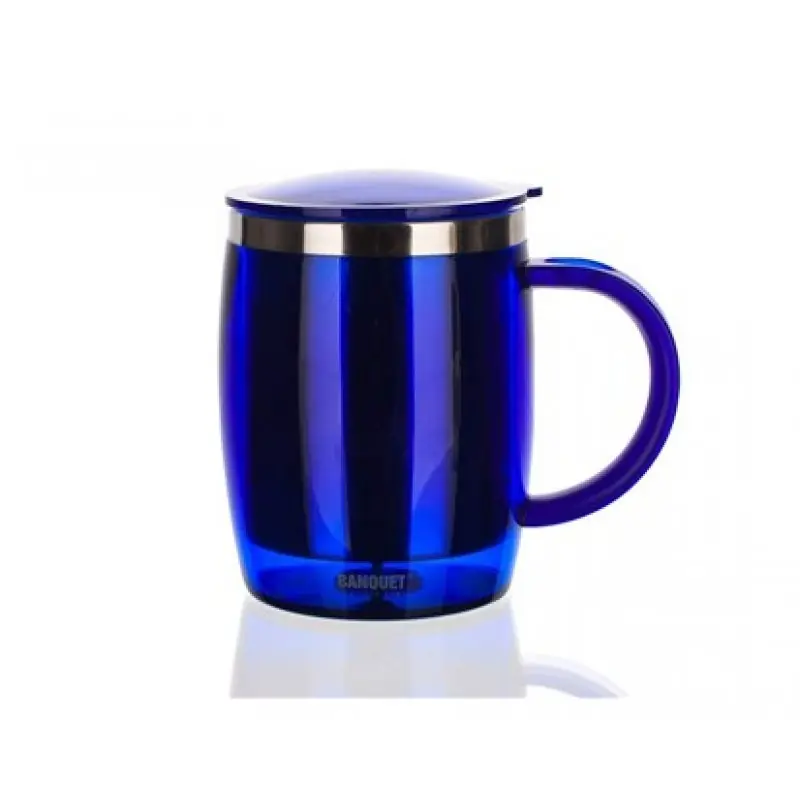 BANQUET Lucent Blau Thermobecher 360 ml 48TRSP01B Must-Have