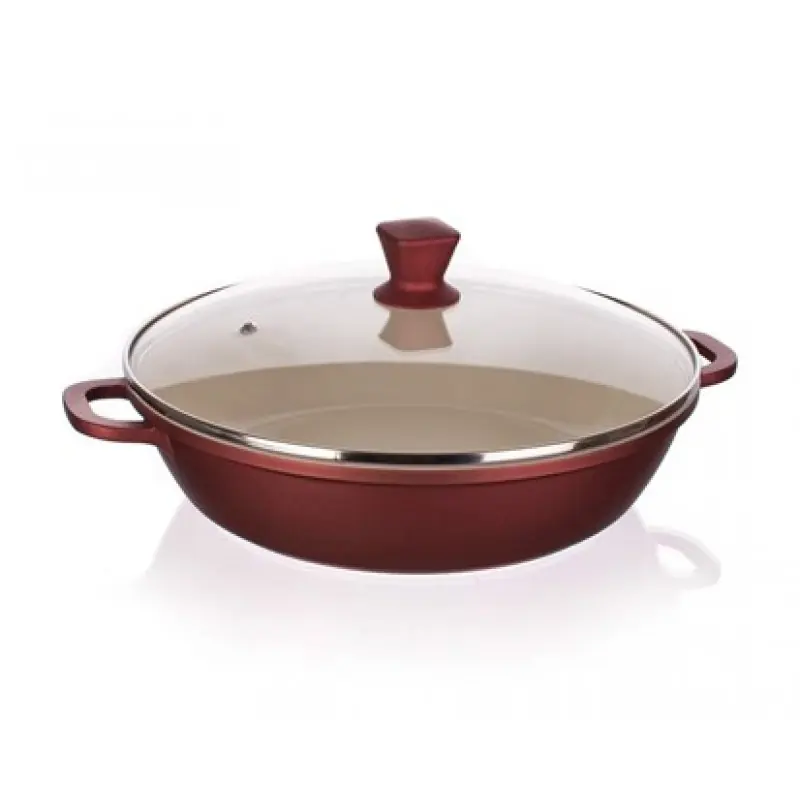 Ausverkauf BANQUET GOURMET Paella-Pfanne mit Keramikbeschichtung , 28 x 7cm 4020118