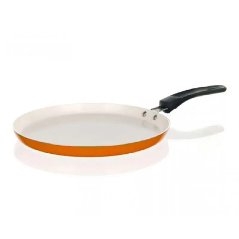Preis Gesenkt BANQUET Pfannkuchenpfanne 24 cm, Natura Ceramia Arancia 40JJD24PKCCOR
