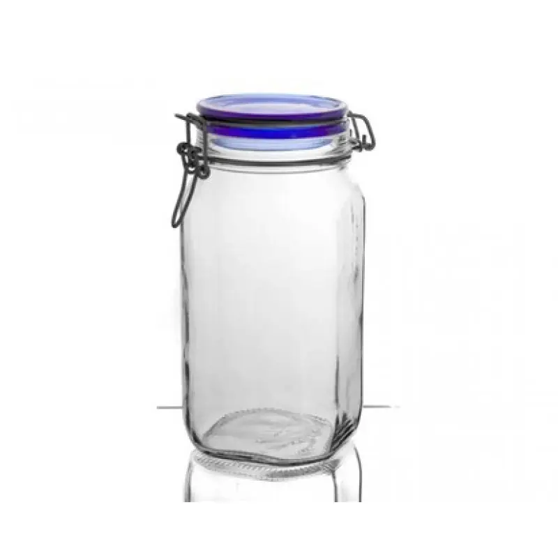 BANQUET Fido Drahtbügelglas 1,5 Liter, Blau 05149540 Jetzt Bestellen