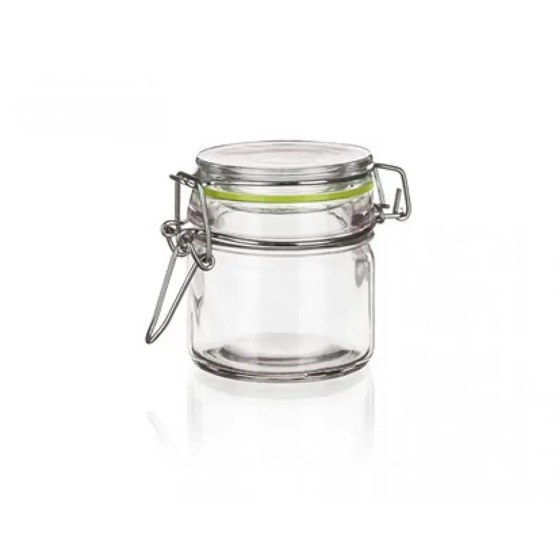 BANQUET LINA Drahtbügelglas 100 ml grün 04K6602SG Echt