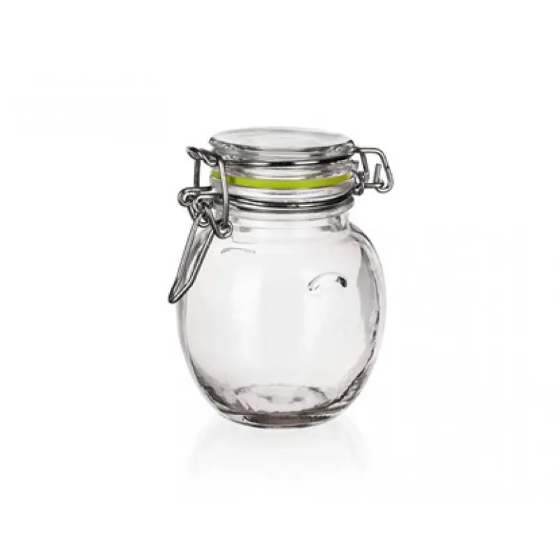 BANQUET LINA Drahtbügelglas 120 ml grün 04K6988G Neue Ware