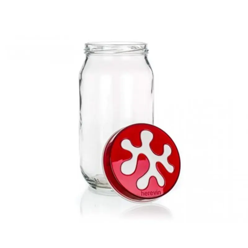 Super-Preis BANQUET Glasdose PUZZLE 1000ml rot 34135377R