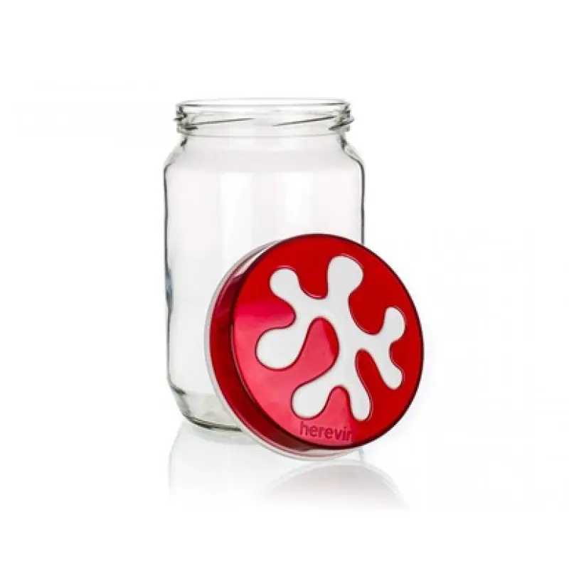 Ausverkauf BANQUET Glasdose PUZZLE 720ml rot 34131787