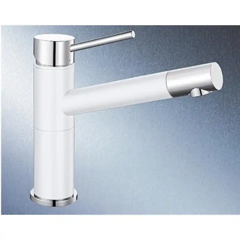 Meistverkauft BLANCO Alta Compact Küchenarmatur weiß/chrom 515317
