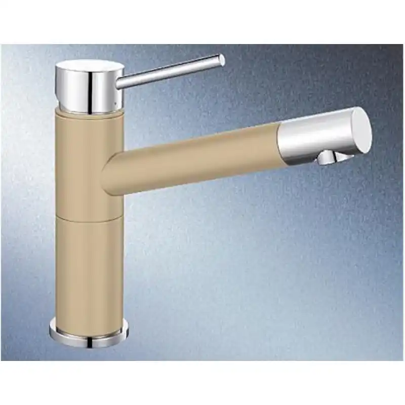Versand Am Gleichen Tag BLANCO Alta Compackt Küchenarmatur champagner / chrom 515319