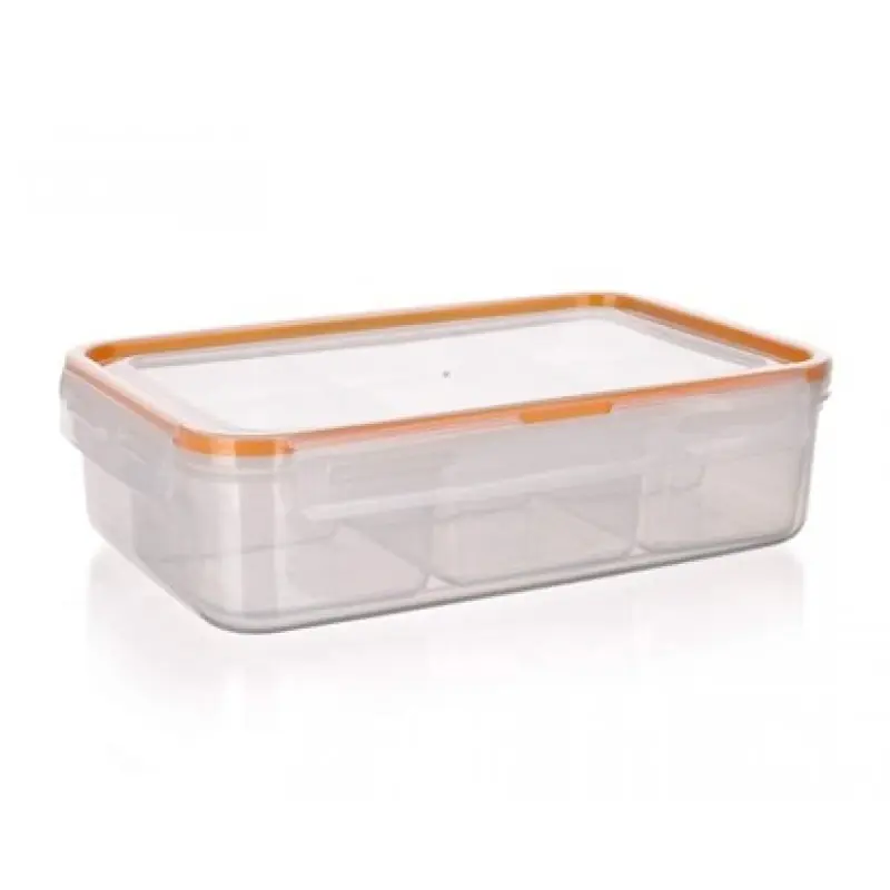 BANQUET Vorratsdose SUPER CLICK 2,1L Innenverteilung Orange 55BO892BO Wochenendangebot