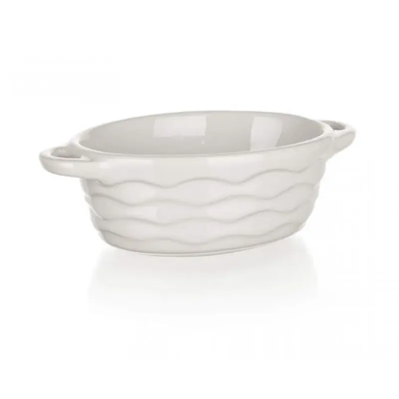 BANQUET Auflaufform,oval 15x9cm Culinaria Weiß 60ZF08 Neu Im Sortiment