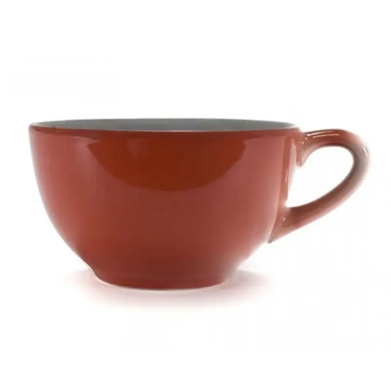 Ausverkauf BANQUET Keramik Jumbo Tasse rot /grau 430 ml 203084 RG