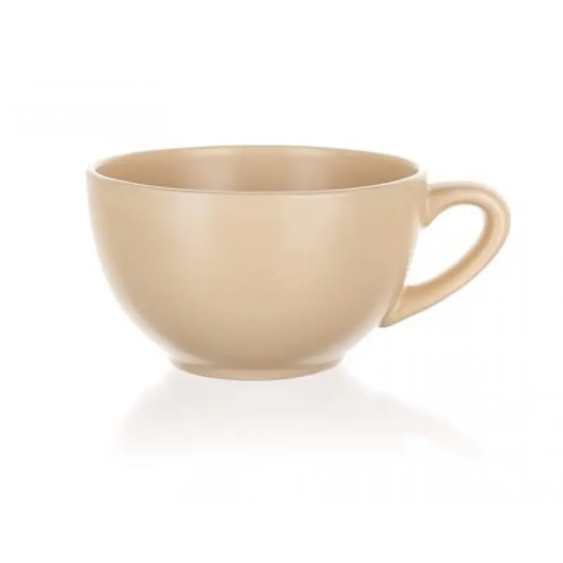 BANQUET Amanda Jumbotasse beige 420 ml 20206M3084 Letzte Chance