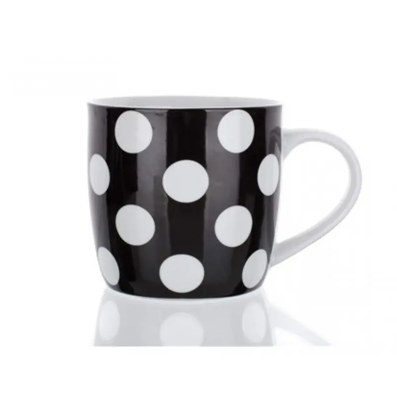 Direkt Vom Hersteller BANQUET Tasse schwarz mir Punkten 60JG004