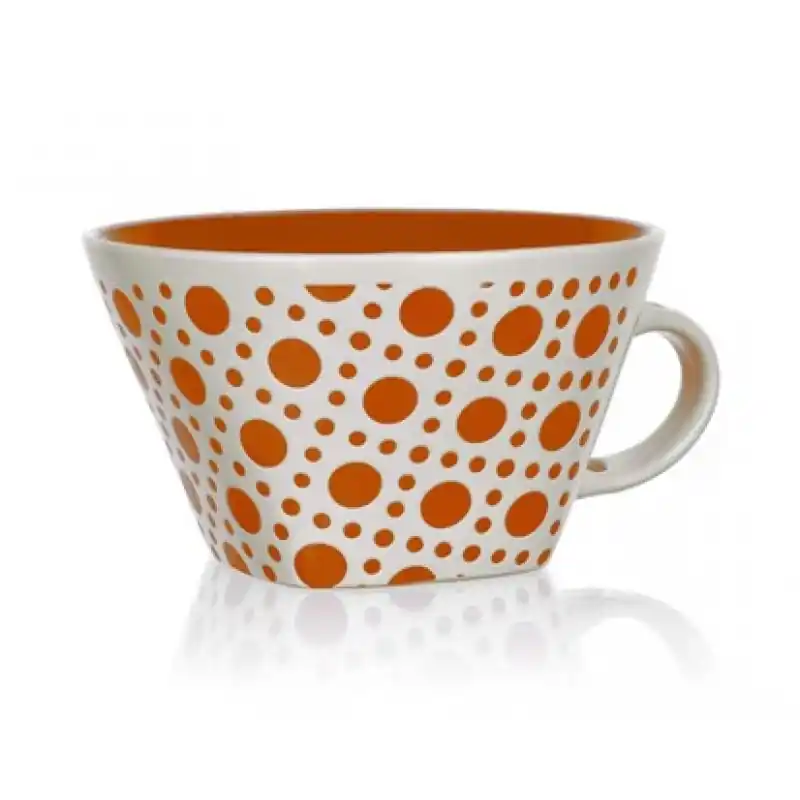 Letzte Chance BANQUET Jumbobecher orange Punkten 60HH1265011OR