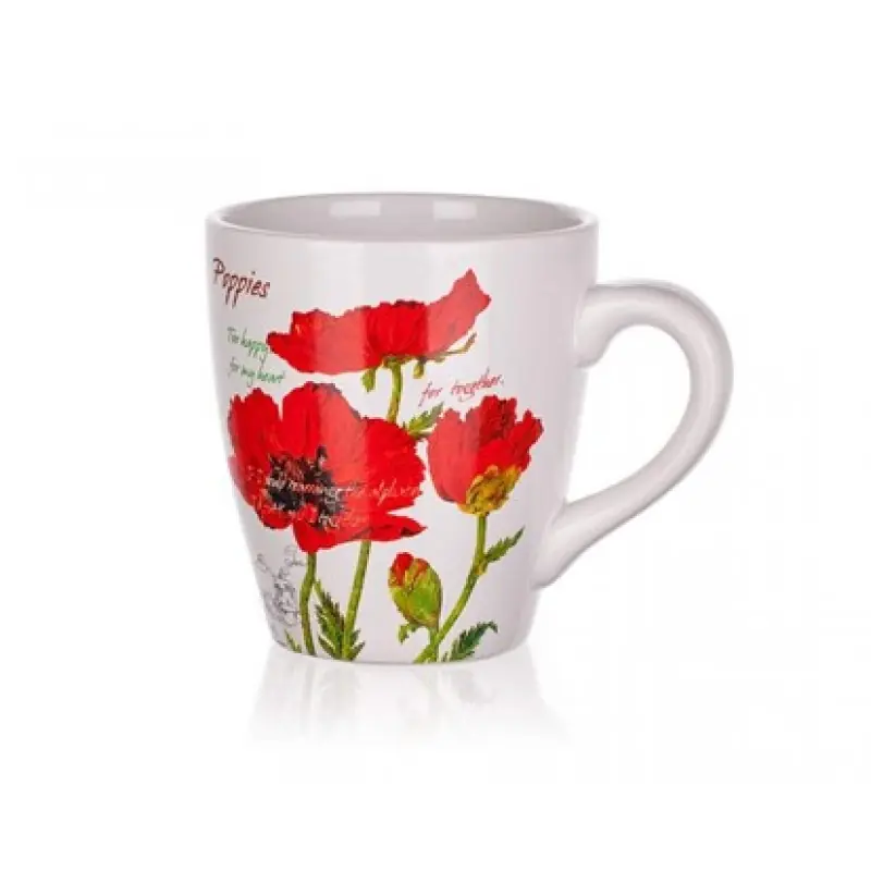 BANQUET Red Poppy Becher 500 ml 60ZF1272RP Zertifiziert