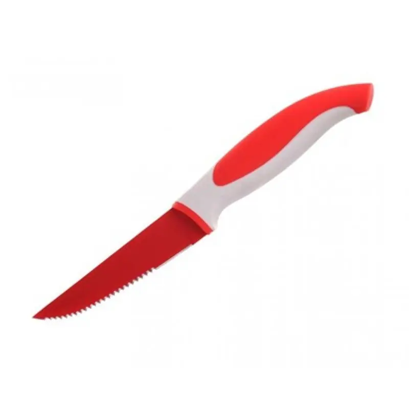 Mega-Angebot BANQUET Edelstahl-Steakmesser Symbio, rot 25LI008147R
