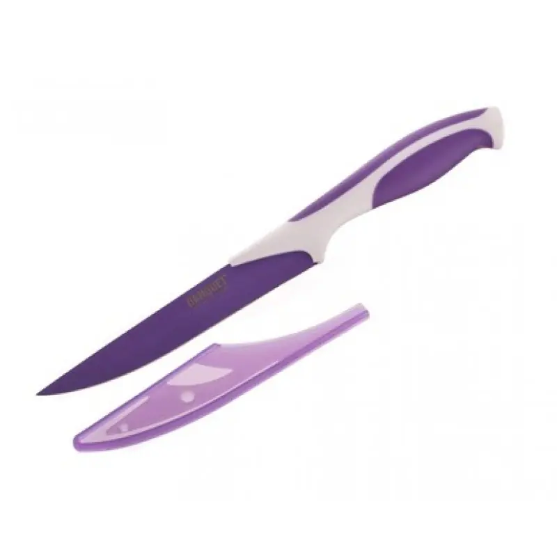Jetzt Kaufen BANQUET NEW Symbio Praktisches Messer 5 ‘+ Schutzhülle, viollet 25LI0081129V-A