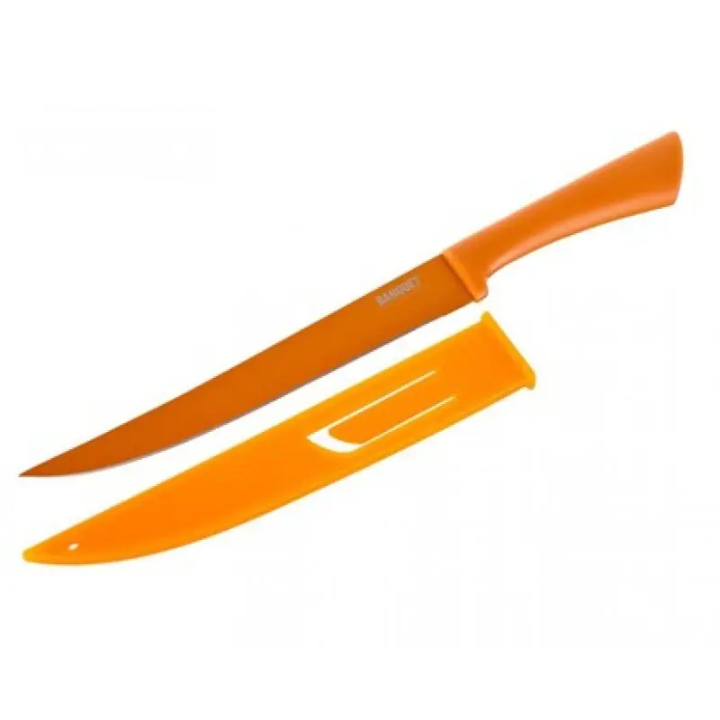 BANQUET Fleischmesser mit Antihaftbeschichtung 33,5 cm Flaret Arancia 25LI3200OF2 Bestseller