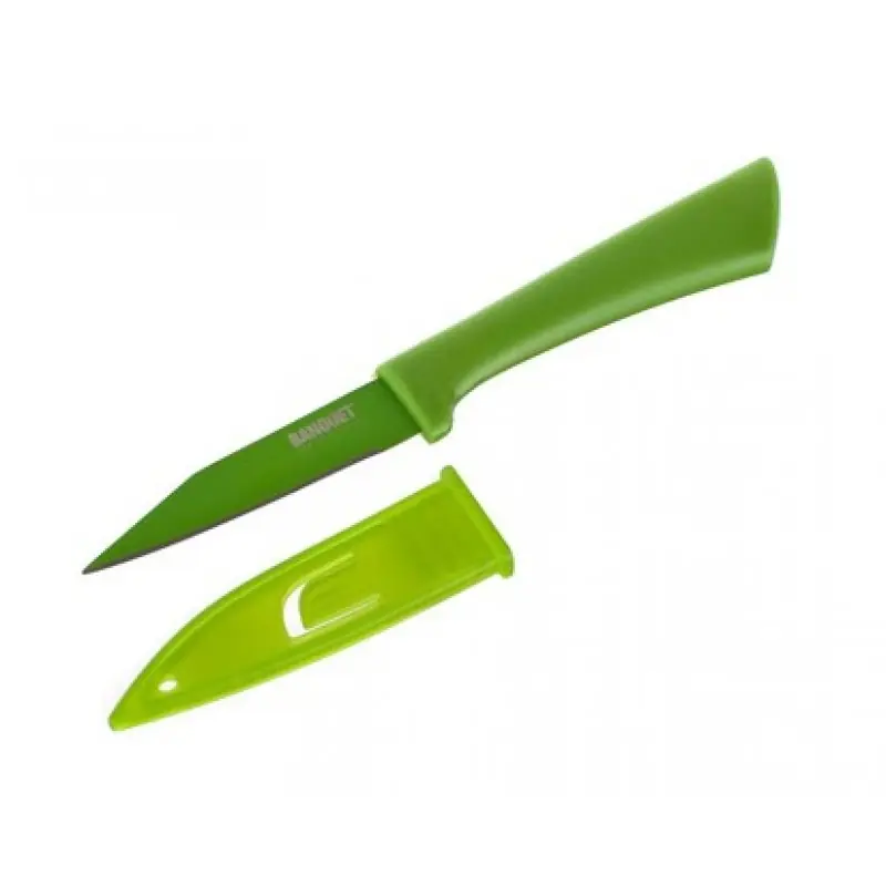 Neuheit BANQUET praktisches Messer mit Antihaft 20 cm Flaret Verde 25LI3200GF4