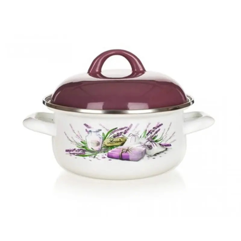 BANQUET Topf emailliert 16 cm LAVENDER 13SM116CLLK Nur Für Kurze Zeit
