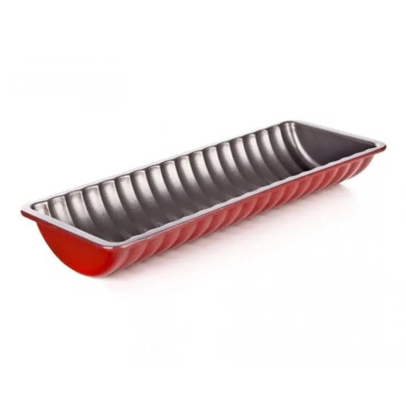 Abverkauf BANQUET Backform „Rehrücken“ 30x10,8x4,5 cm Culinaria Red 19EBF30-B