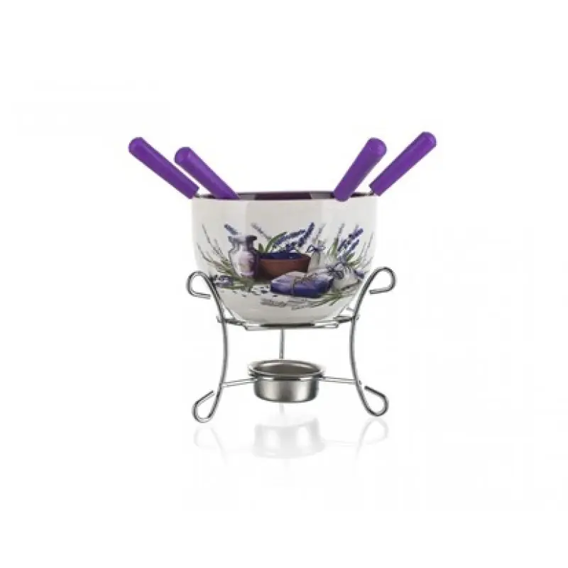 BANQUET Fondue-Set für Schokolade LAVENDER 17AA1210-A Günstig