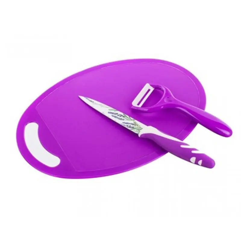 BANQUET 3-teiliges Schneide-Set Lavendel, violet 25LI008333 Solange Der Vorrat Reicht