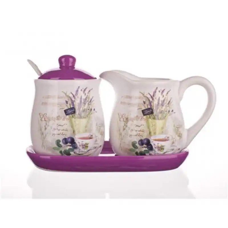 Günstig BANQUET Zuckerdose und Milchkännchen LAVENDER 60ZF1082