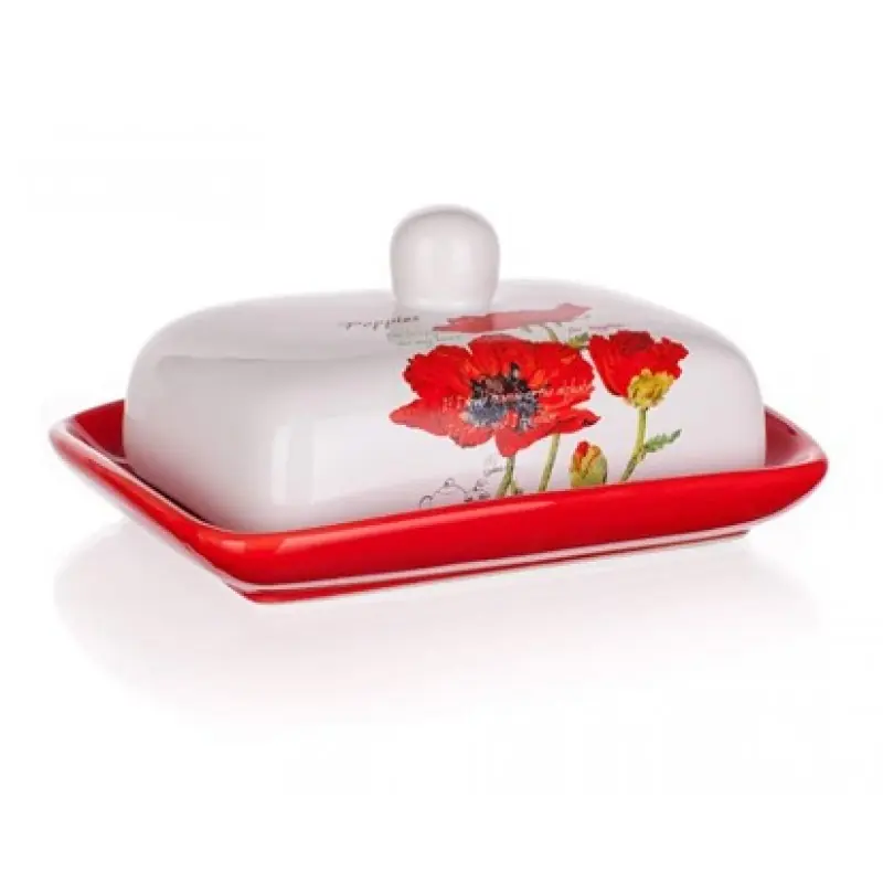 Nur Für Kurze Zeit BANQUET Butterschale Red Poppy 60ZF1060RP