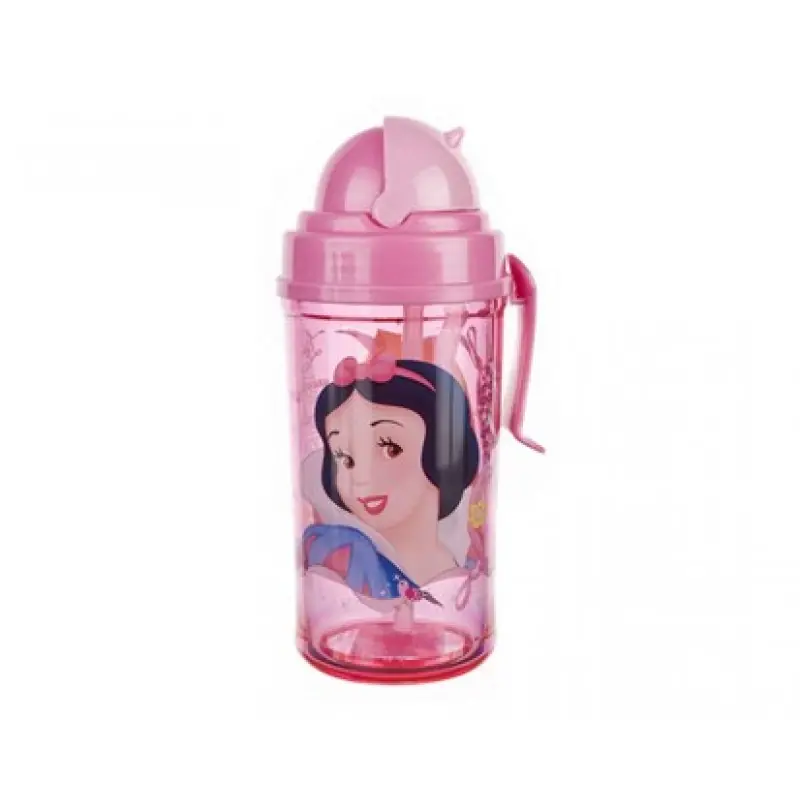 BANQUET Trinkfllasche 350 ml mit einem Strohhalm, Prinzessin 1222PR34222 Echt