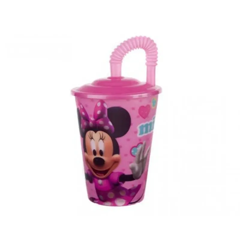 Geprüft BANQUET Trinkbecher 450 ml mit einer Kappe, Minnie L 1213MN34571